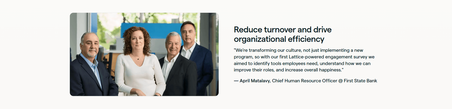 Lattice Testimonial