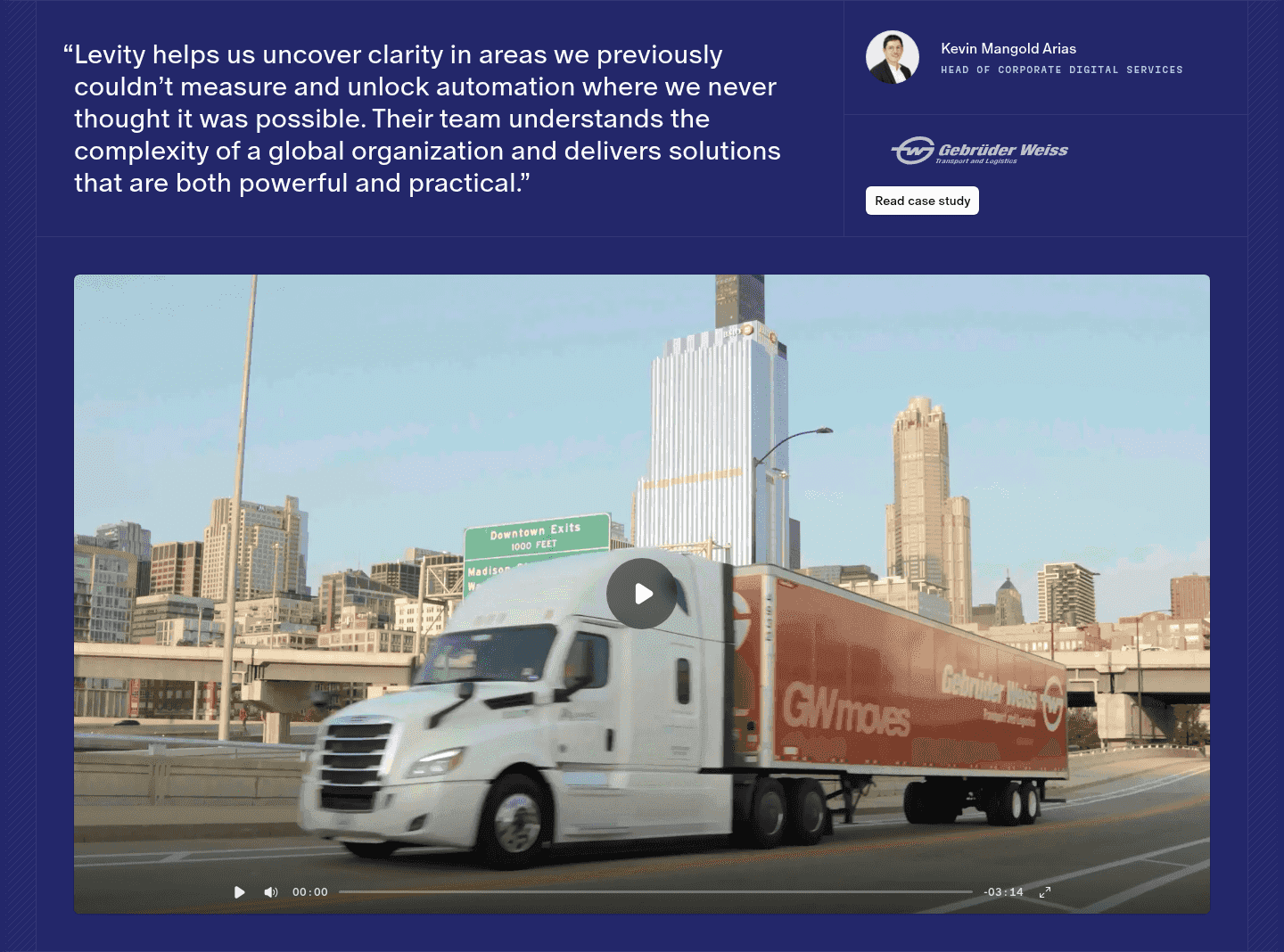 Levity Testimonial