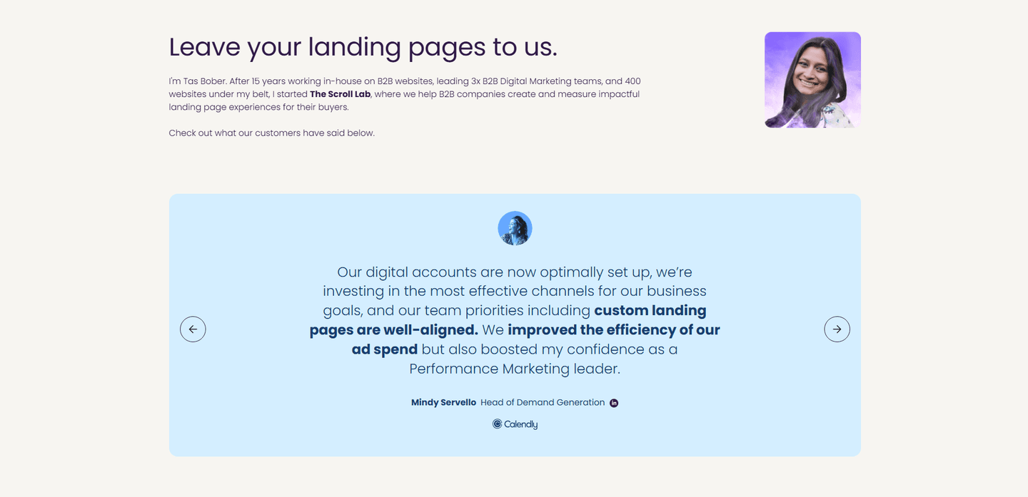 TheScrollLab Testimonial
