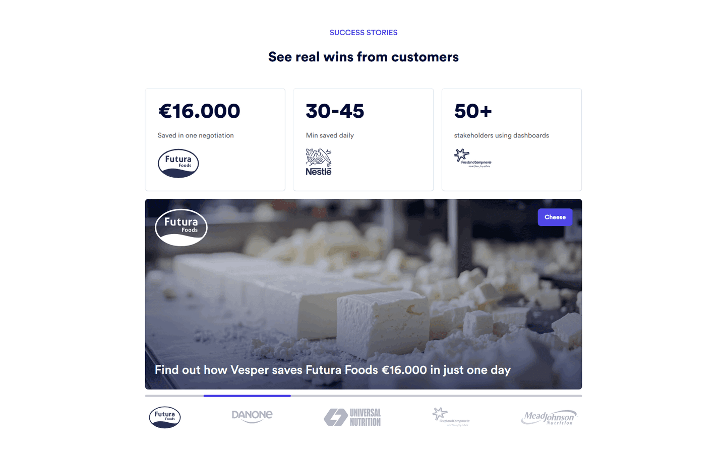 Vesper Testimonial