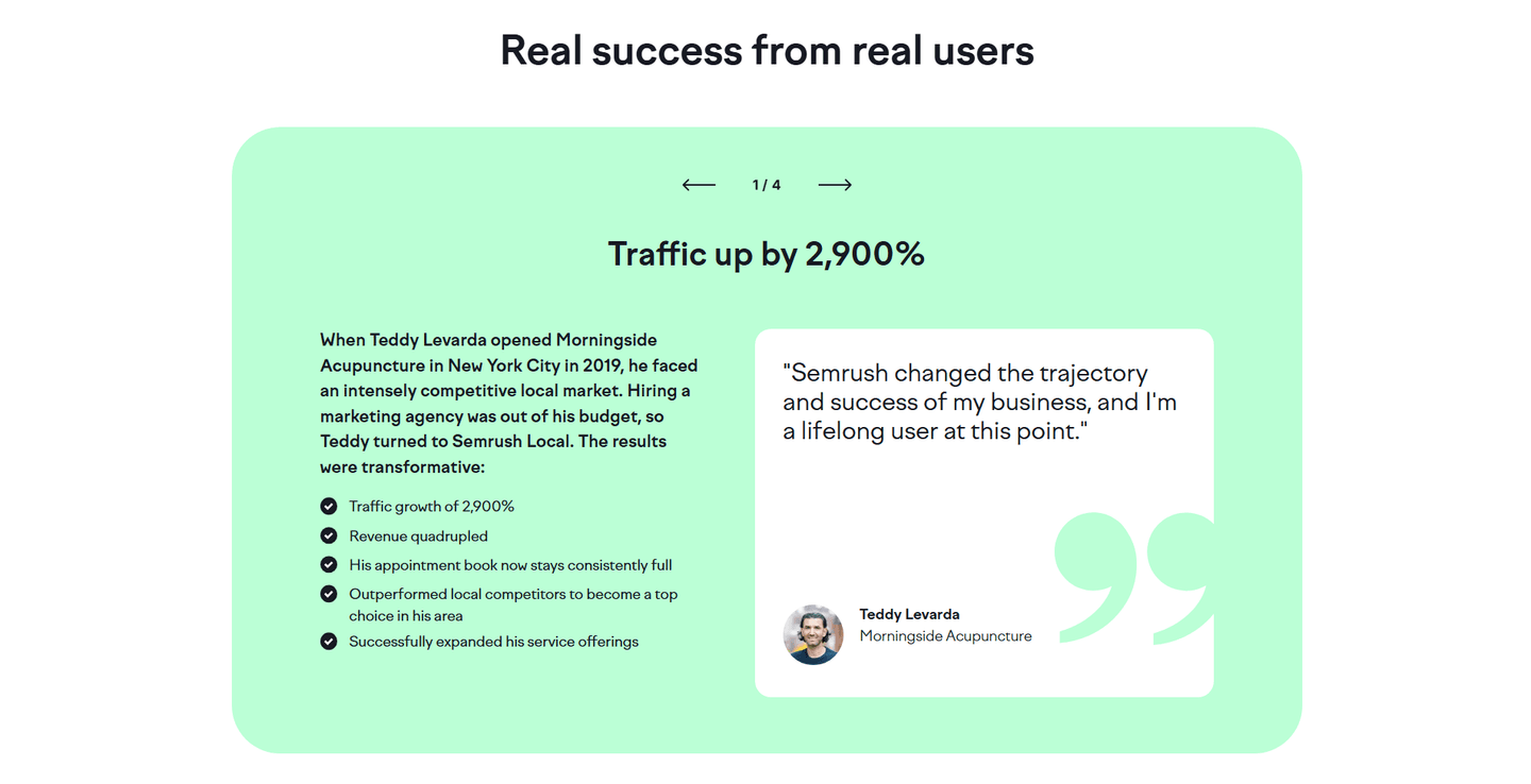 SEMrush Trust