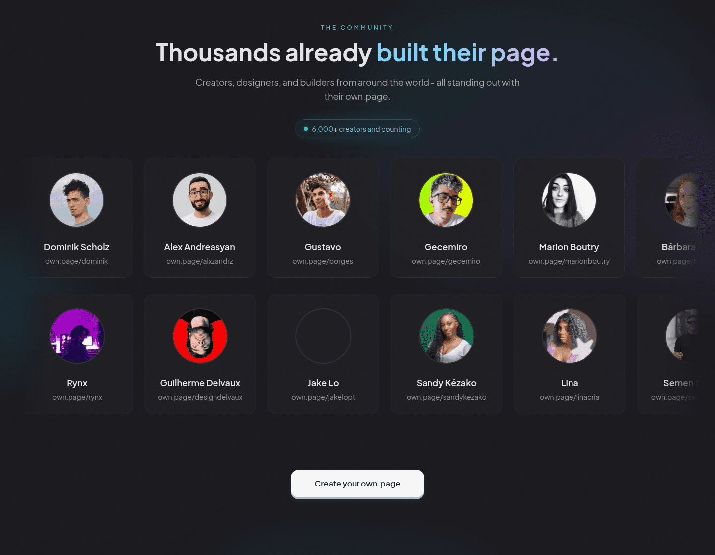 own.page Trust