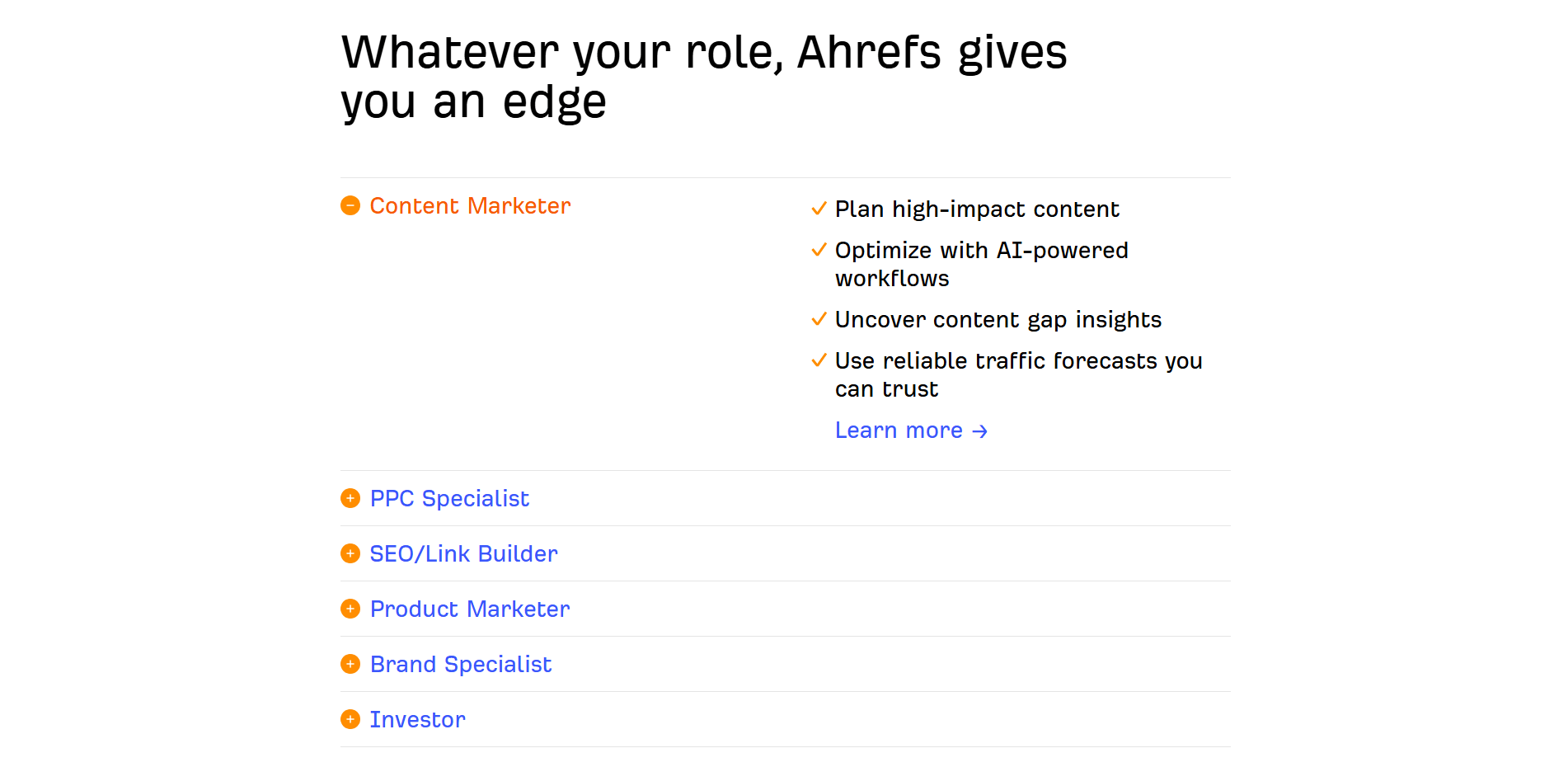 Ahrefs Use Cases