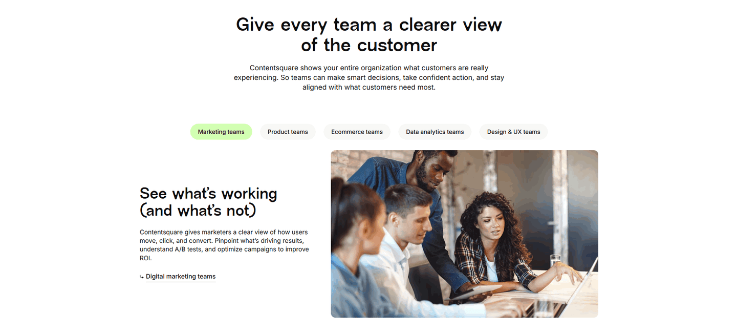 Contentsquare Use Cases