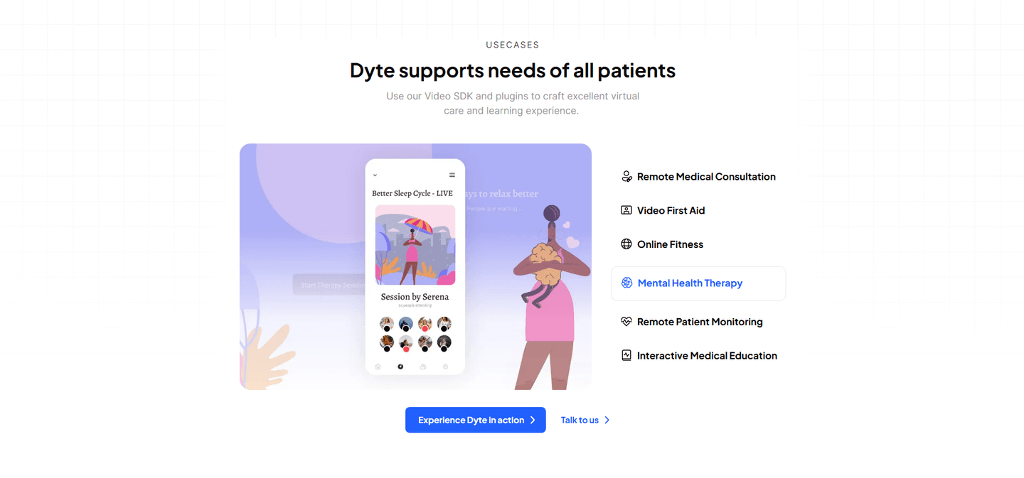 Dyte Use Cases