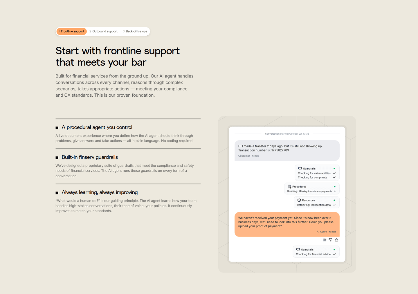 Gradient Labs Use Cases
