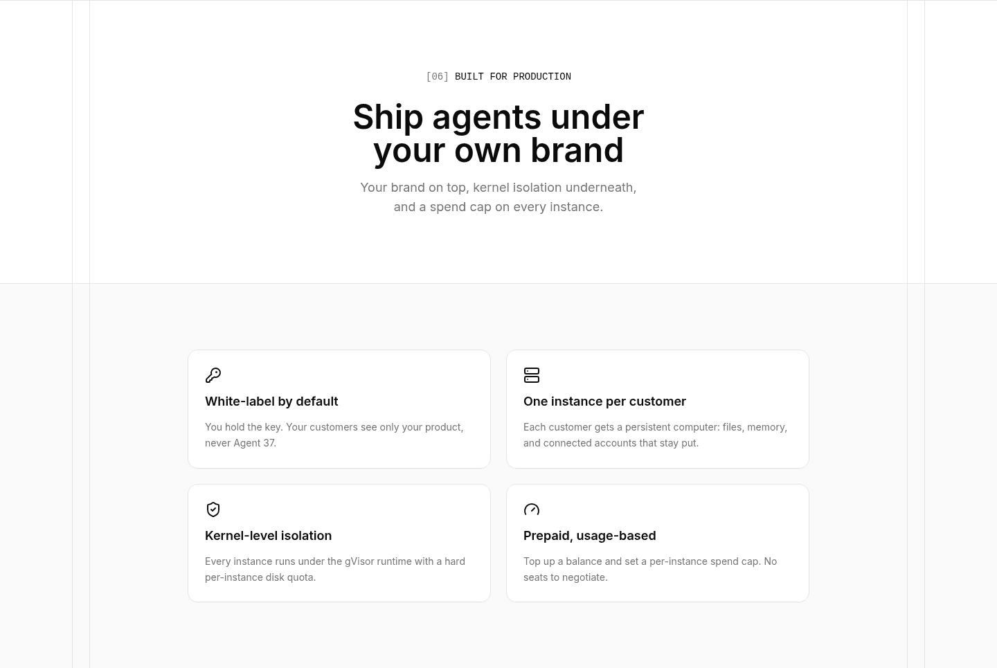 Agent 37 Cloud Value Proposition