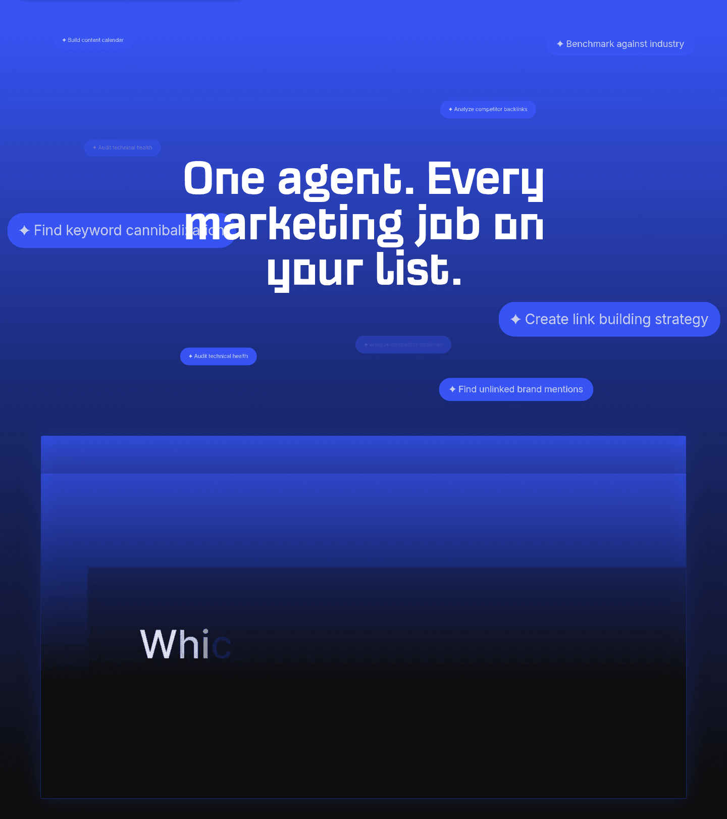 Agent A by Ahrefs Value Proposition