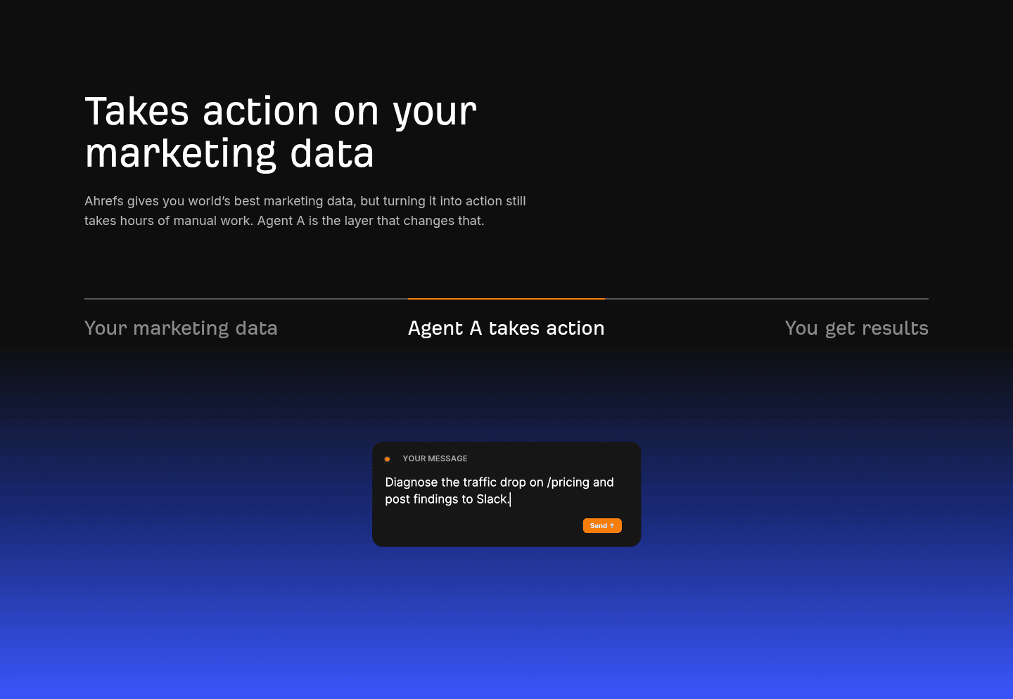 Agent A by Ahrefs Value Proposition