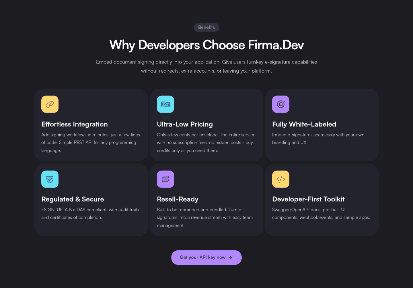 Firma.dev Value Proposition