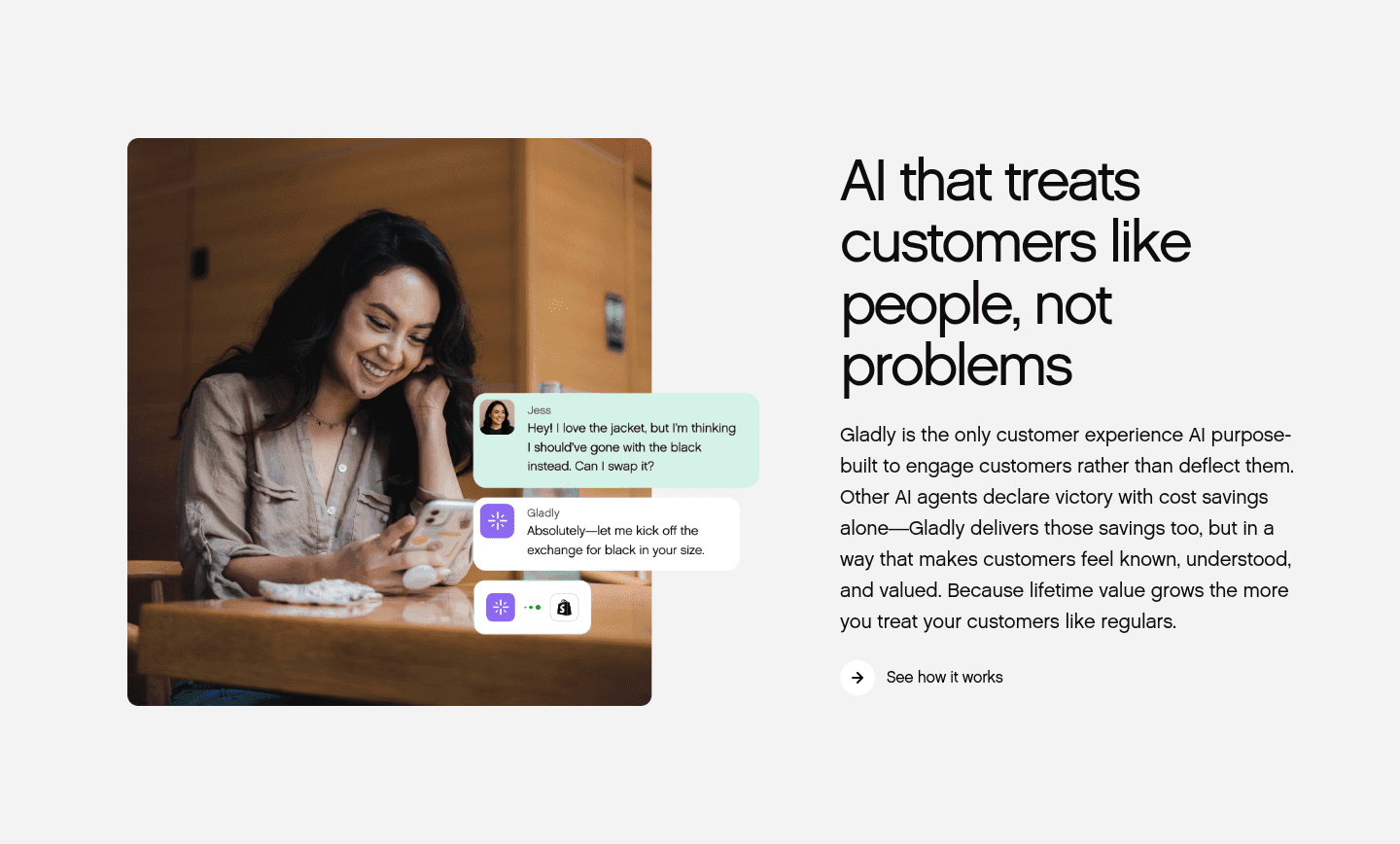 Gladly Value Proposition