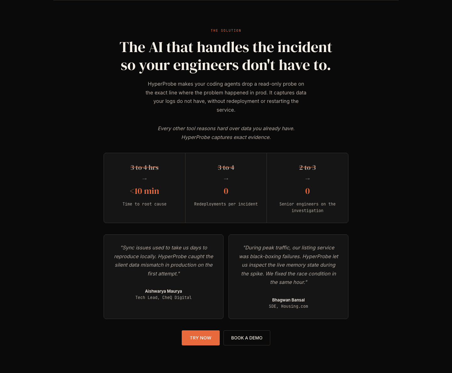 Hyperprobe Value Proposition