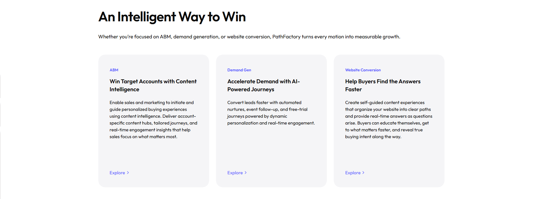 PathFactory Value Proposition