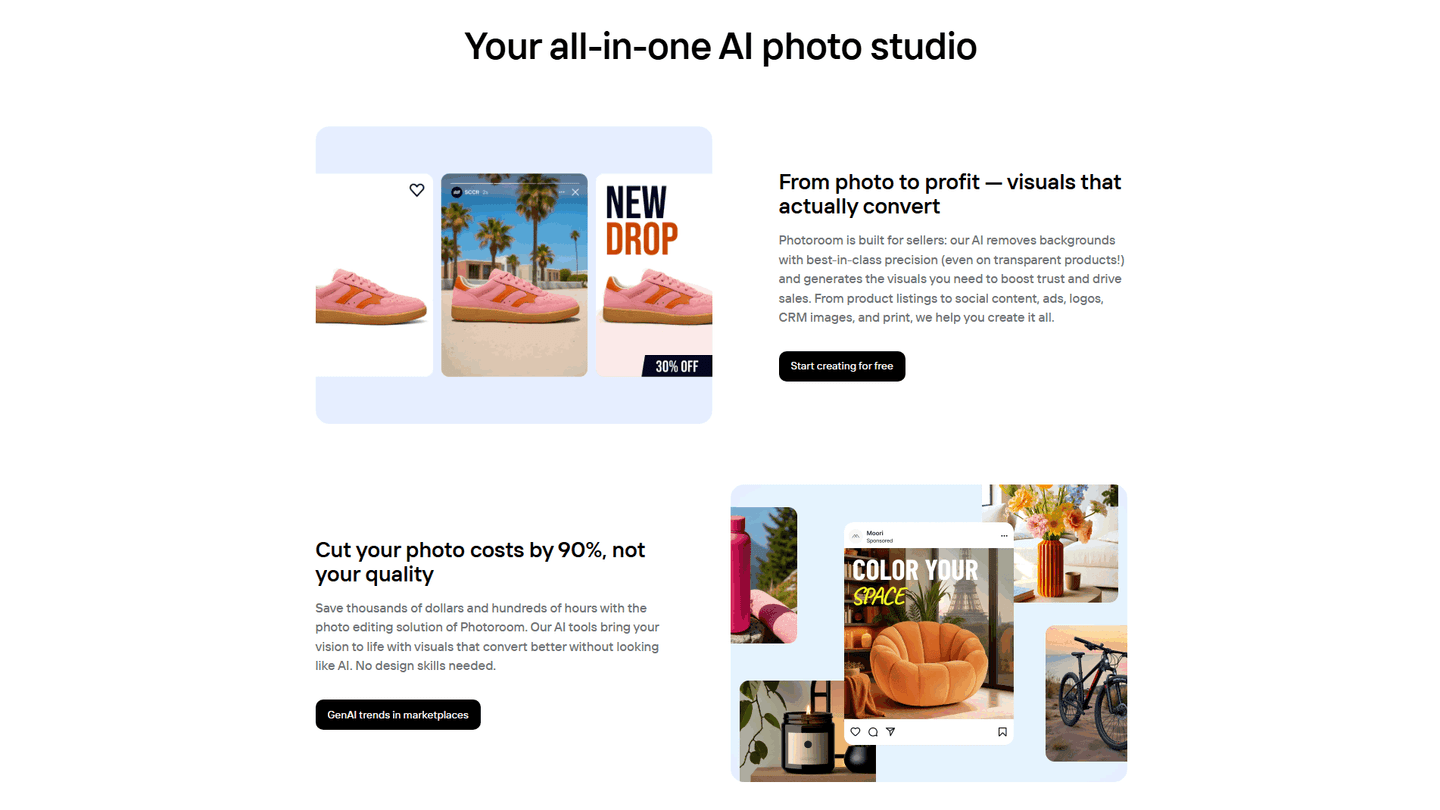 PhotoRoom Value Proposition