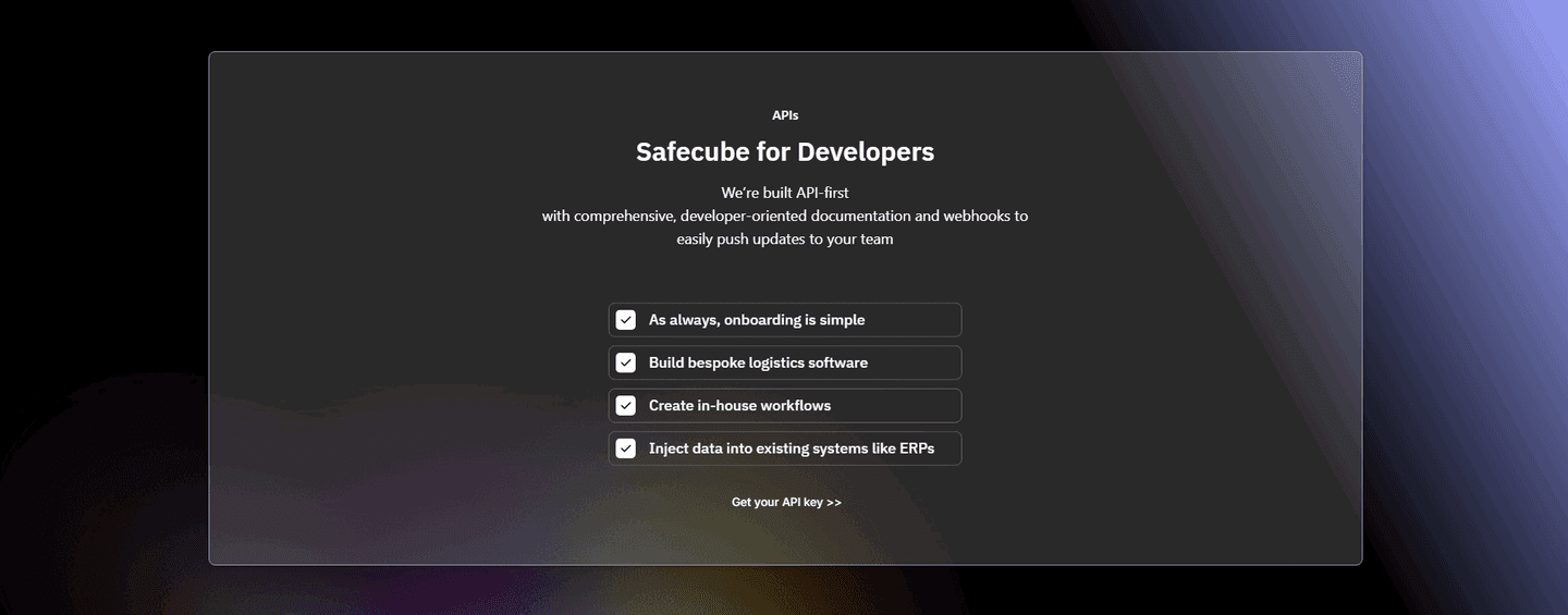 Safecube Value Proposition