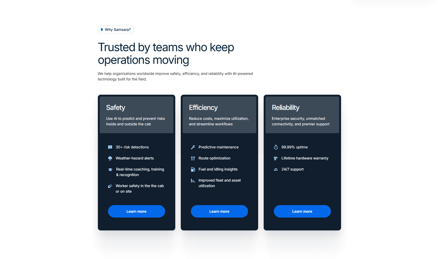 Samsara Value Proposition