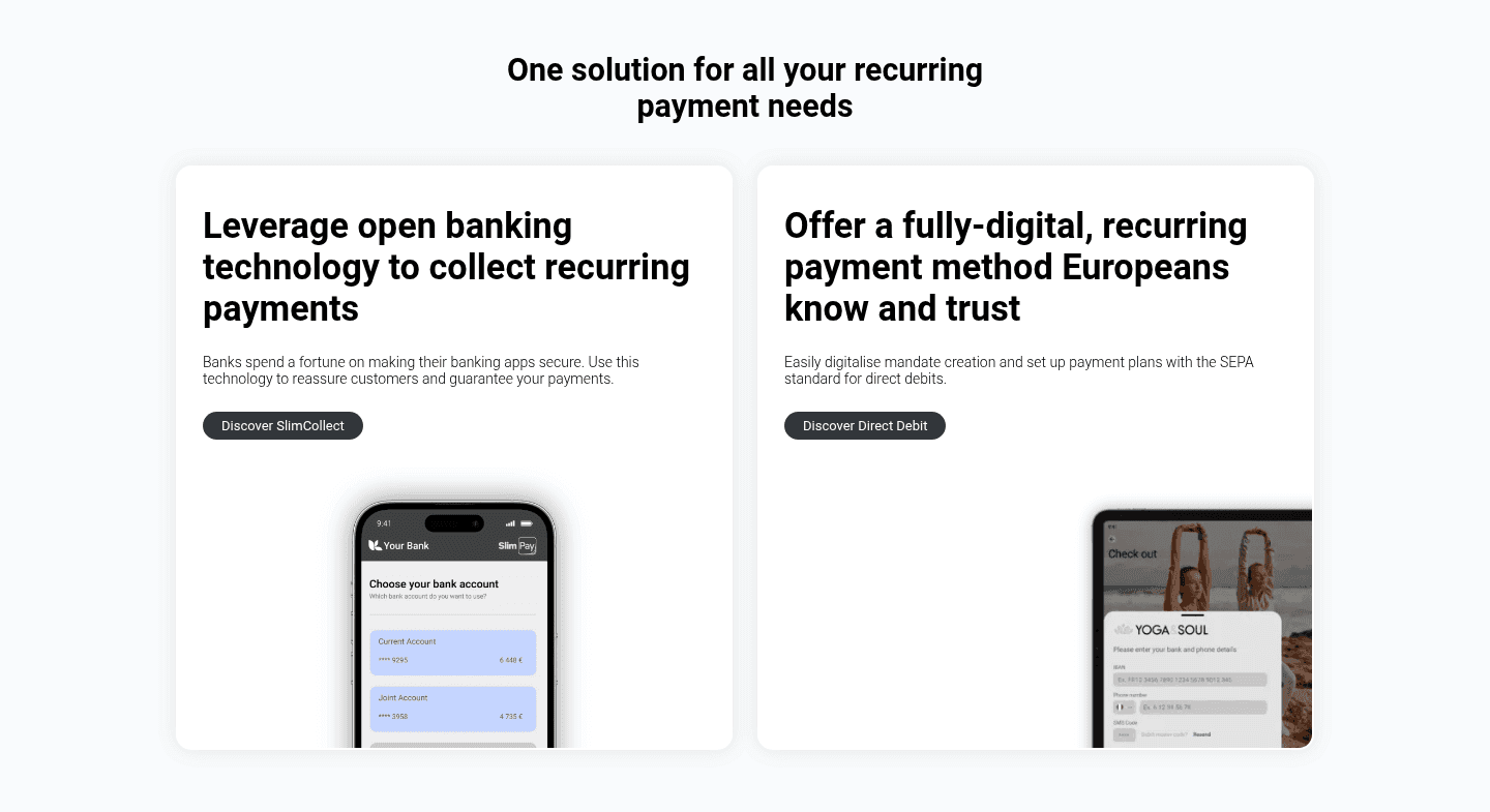 Slimpay Value Proposition
