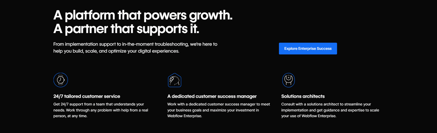 Webflow Value Proposition