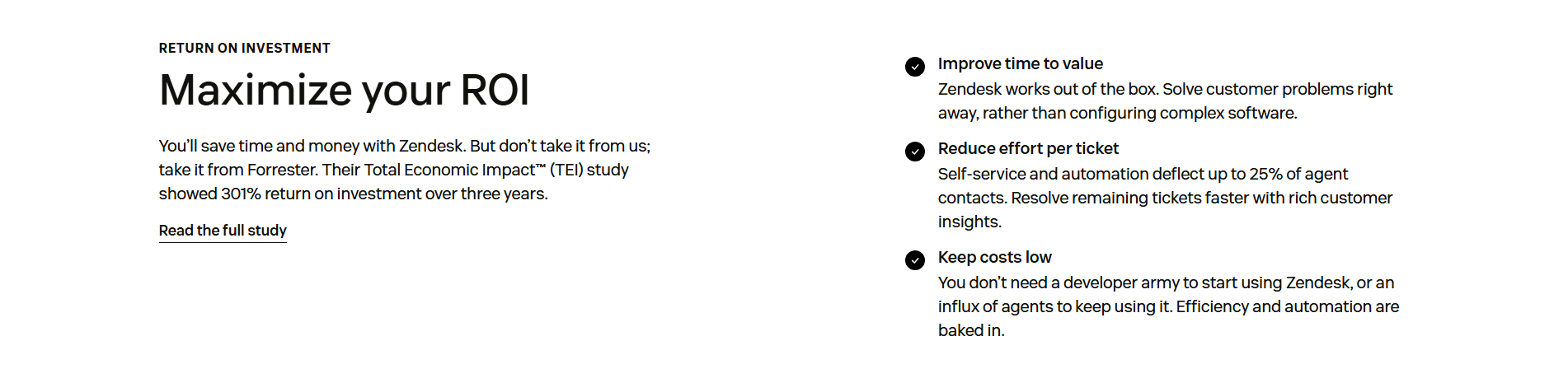 Zendesk Value Proposition