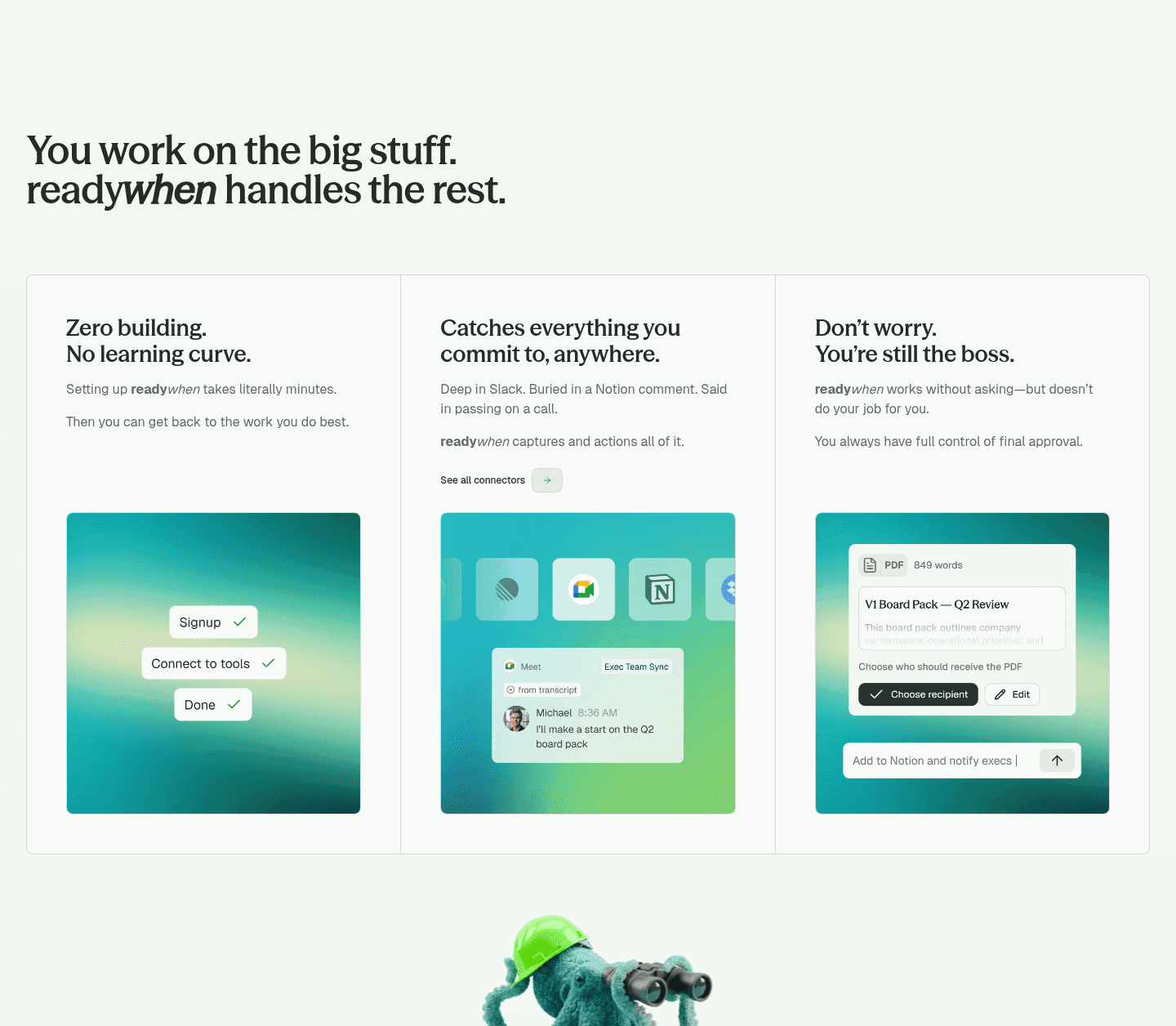 readywhen Value Proposition