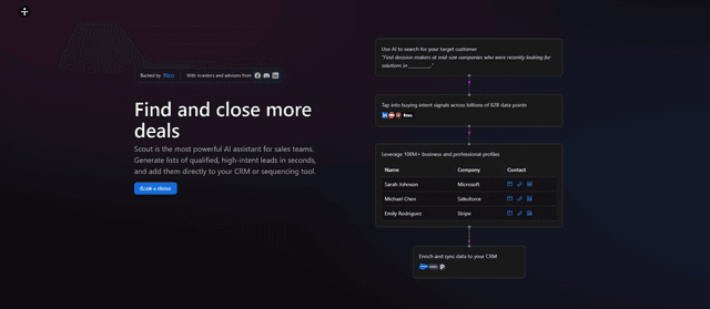 Product Visual in the Hero: Landing Page Examples | Web Anatomy